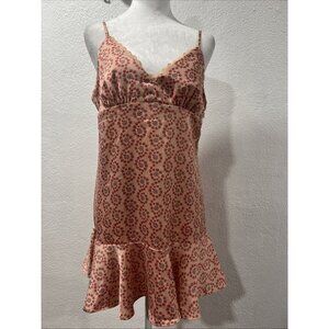 Urban Outfitters Cottagecore Floral Hippie Peasant Tiered Baby Doll Dress